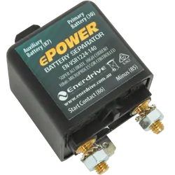 Enerdrive 12/24V-140A Dual Sense Vsr Relay Low Voltage