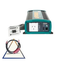 Enerdrive Epower 1000W/12V Psw Inverter & Fused Cable Kit