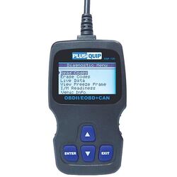 Plusquip Obdii Hand Held Scan Tool with Built In Obdii Library