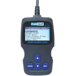 Plusquip Obdii Hand Held Scan Tool with Built In Obdii Library