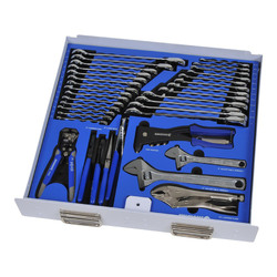 Kincrome Truck Box 35 Piece Gear Spanners, Pliers, Wrenches, Stripper & Riveter Eva Tray