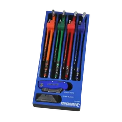 Kincrome Truck Box 37 Piece Hex & Torxft Key Sets Eva Tray
