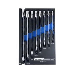 Kincrome Evolution 8 Piece Gear Spanner Eva Tray
