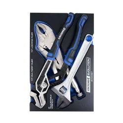 Kincrome Evolution 3 Piece Pliers & Wrench Eva Tray