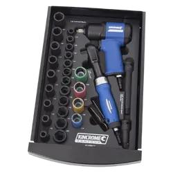 Kincrome Contour 30 Piece Air Impact Tools & Impact Sockets Eva Tray