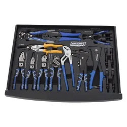 Kincrome Contour 15 Piece Pliers & Riveters Eva Tray