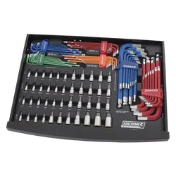 Kincrome Contour 106 Piece Hex / Torxft Keys & Sockets Eva Tray