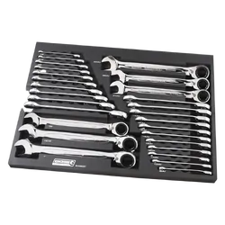 Kincrome Contour 27 Piece Gear Spanners Eva Tray