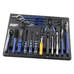 Kincrome Contour 17 Piece Pliers & Wrenches Eva Tray