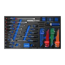 Kincrome Off-Road 105 Piece Torquemasterft Screwdriver & Fastening Eva Tray