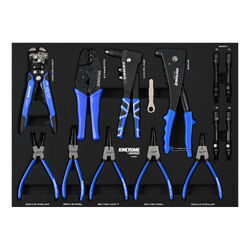 Kincrome CONTOUR 9 Piece Circlip Pliers & Riveters EVA Tray