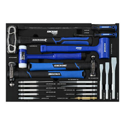Kincrome CONTOUR 20 Piece Striking & Prying EVA Tray