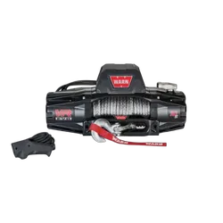 Warn 12V 10,000lb Recovery Winch with 27m Synthetic Rope w/ 2in1 Wireless Remote