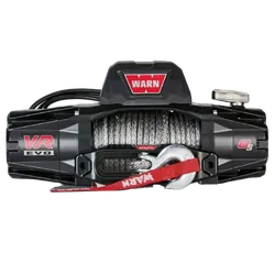 Warn 12V 8,000lb Recovery Winch with 27m Synthetic Rope w/ 2in1 Wireless Remote