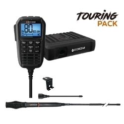 EXG3000 5-Watt Compact Fixed Mount UHF Radio with Multi-Colour LCD Display Mic - TOURING PACK