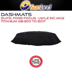Dashmat for Ford Focus - Lw/Lz inc MK2 Titanium 08/2011-2017 Dash Mat