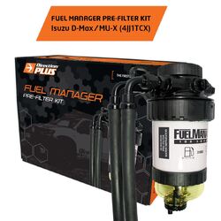 Fuel Manager Pre-Filter Kit For Isuzu D-MAX 4JJ1TCX 2012 - 2017 & Nissan Navara NP300 YS23DDTi 2015 - 2021