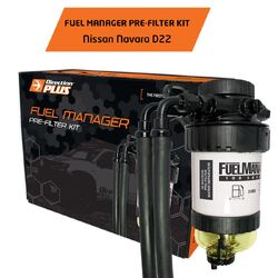 Fuel Manager Pre-Filter Kit For Nissan Navara D22 YD25DDTi 2002 - 2009