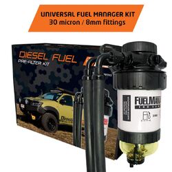 8mm Universal Fuel Manager Pre-Filter Kit (FM704DPK)