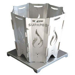 Supa Peg Grand Frontier Stainless Steel Firepit