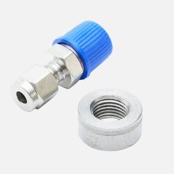 Redarc 1/4 Inch Npt Thread Egt Probe Compression Fitting With Weld In Bung