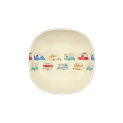 Van Go Collections Bamboo Cereal Bowl 15cm Seasonal Collection Coloured Caravans