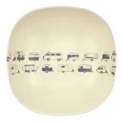 Van Go Collections Bamboo Salad Bowl 23cm Destinations Collection Grey Caravans