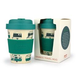 Van Go Collections Bamboo Travel Mug  300ml  Van Go Collections 'Magical Mornings' Dark Green