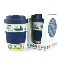 Van Go Collections Bamboo Travel Mug  300ml  The Iconic Collection  Navy Blue