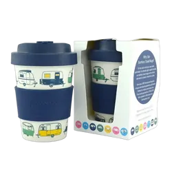 Van Go Collections Bamboo Travel Mug 300ml The Iconic Collection Navy Blue