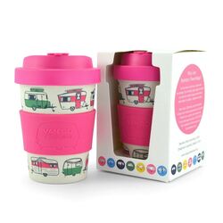 Van Go Collections Van Go Collections Bamboo Travel Mug  300ml  The Iconic Collection  Vintage Pink