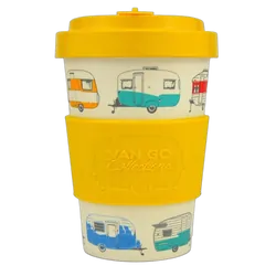 Van Go Collections Bamboo Travel Mug 400ml Van Go Collections 'Autumn' Yellow