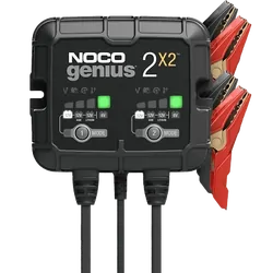 Noco GENIUS2X2 6V/12V 2-Bank 4-Amp Smart Battery Charger