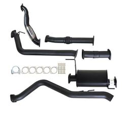 Holden Rodeo RA 3.0L 4Jj1-Tc 1/2007 - 12/2008 3" Turbo Back Carbon Offroad Exhaust With Cat And Muffler