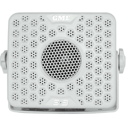 GME GS300 Marine S3 60 Watt Box Speakers White