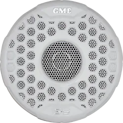 GME GS500 110 Watt IP54 Marine Flush Mount Speakers - 163mm(Pair) - White