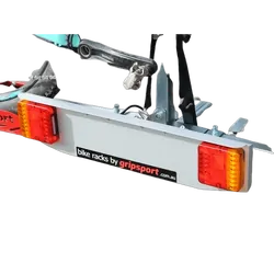 Gripsport Bike Rack Light & Number Plate