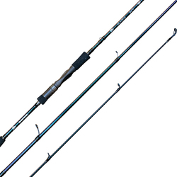 13 Fishing Omen Black 8'6 XH 15-25lb Spin Rod - 2pc