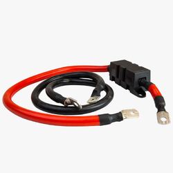 60MM2/OAWG Cables with 250A ANH Fuse (For use with HARDKORR 2000W Inverter)