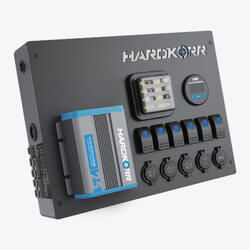 Hard Korr 12V Power Control Hub W/25A Dc-Dc Charger