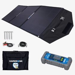 Hard Korr 150W Heavy Duty Portable Solar Panels with Crocskin Cell Armour