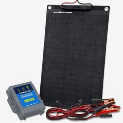 Hard Korr 15w Trickle Charger Solar Panel with Crocskin (12v)