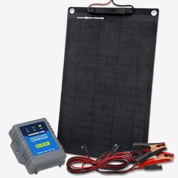 Hard Korr 15w Trickle Charger Solar Panel with Crocskin (24v)  