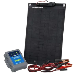 Hard Korr 15w Trickle Charger Solar Panel with Crocskin (24v)