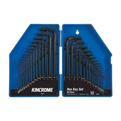 Hex Key Wrench Set 30 Piece Imperial & Metric