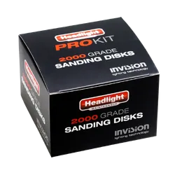 2000 Grit Sanding Disks - 50 Pack (Refill For Hrk03 Professional Kit)