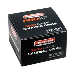 3000 Grit Sanding Disks - 50 Pack (Refill For Hrk03 Professional Kit)