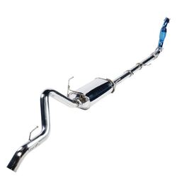 Torqit Stainless Exhaust For Toyota 79 Series 4.2L TD 11/1999 - 12/2006 3" Turbo Back Exhaust