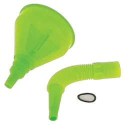 Hulk 4x4 2Pc Heavy Duty Plastic Funnel With Filter 145Mm X 380Mm