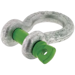 Hulk 4x4 Bow Shackle 4750Kg Galvinised Body Dia 19Mm Pin Dia 22Mm